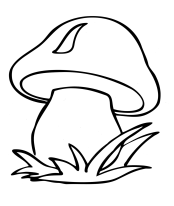Розмальовки гриби